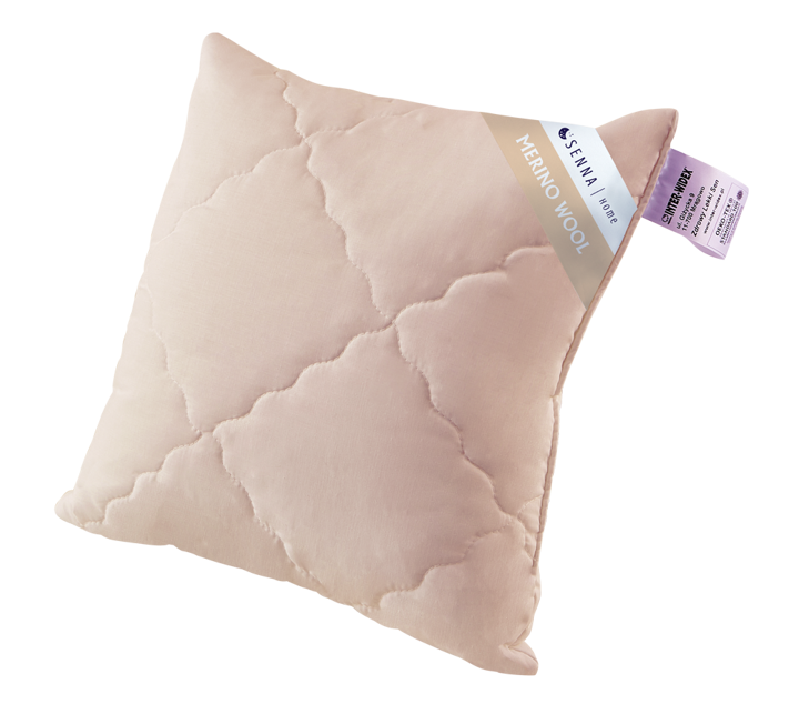 Poduszka Inter-Widex Merino Różowa (100% granulat COMFORT, 100% tkanina poliestrowo - bawełniana)