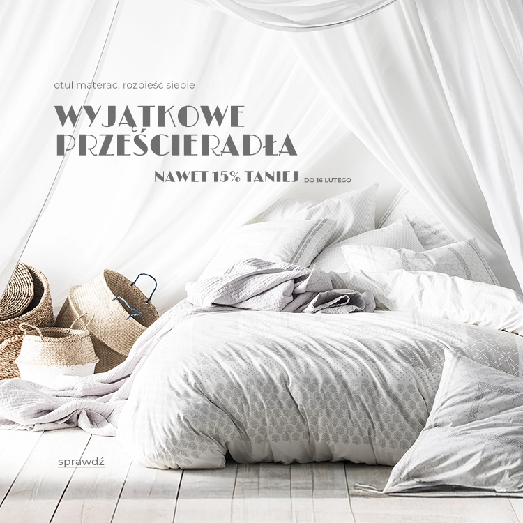 Prześcieradła taniej